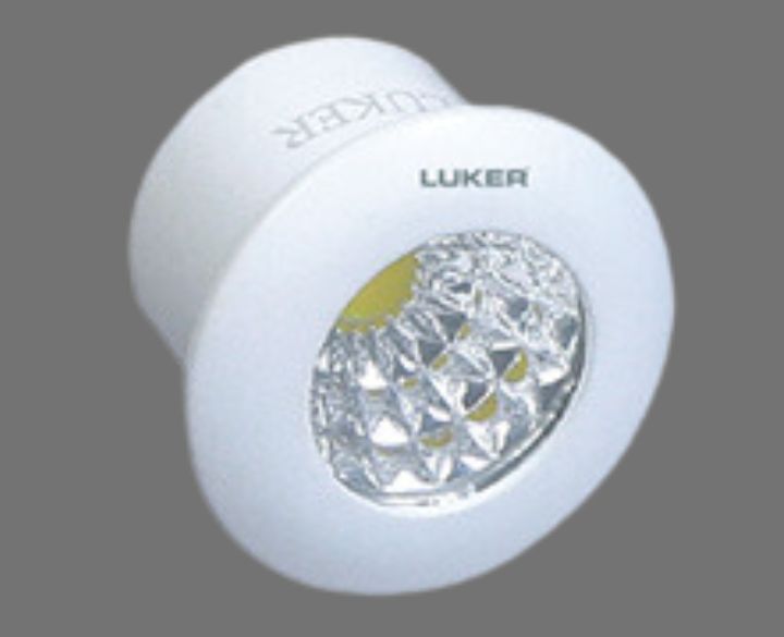 Luker LED Concealed button COB Light LSCOBR01 Round White Body White Light 